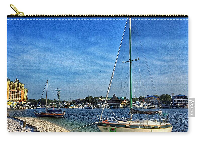 Photo Zip Pouch featuring the photograph Destin Florida by Dustin Miller