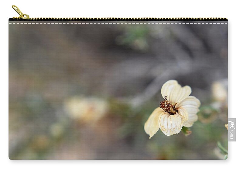 Flower Zip Pouch featuring the photograph Detail by Melisa Elliott