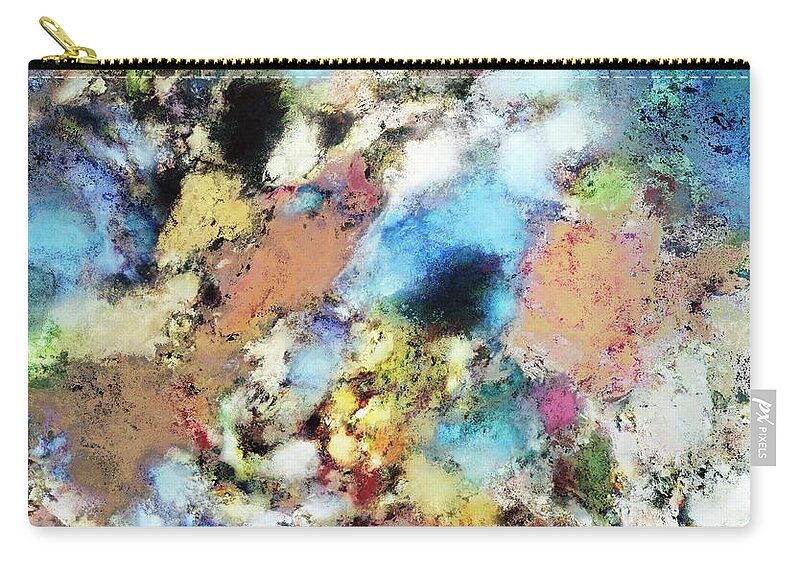 Light Zip Pouch featuring the digital art Discovery by Keith Mills