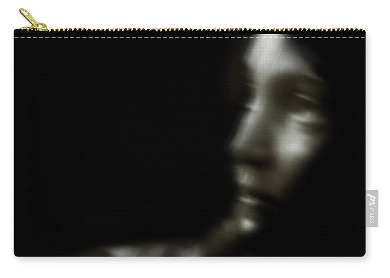People Zip Pouch featuring the photograph Displaced by John Anderson