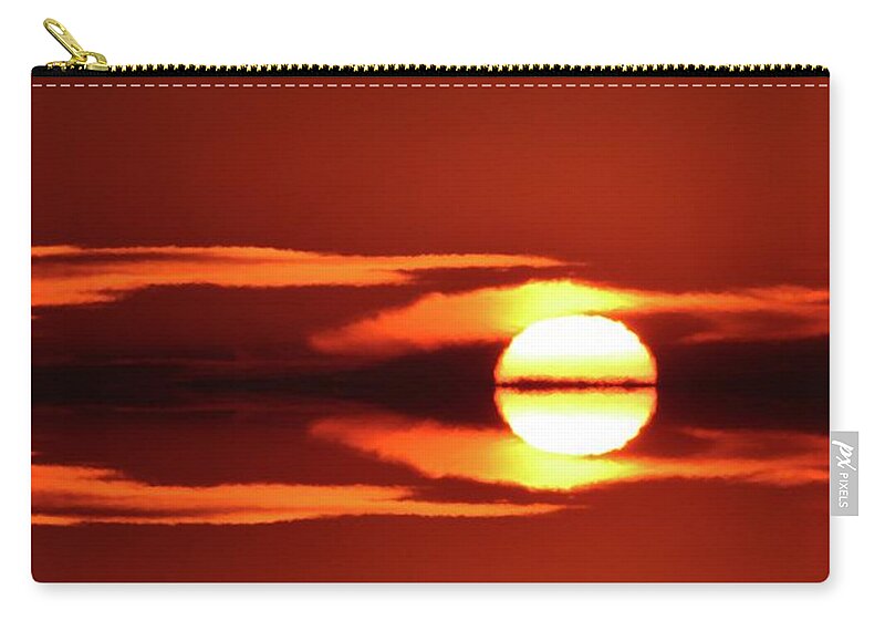 Abstract Zip Pouch featuring the photograph Distant Rising Star by Lyle Crump