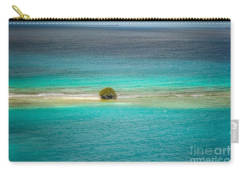 Divi Divi Tree Zip Pouch featuring the photograph Aruba by Buddy Morrison