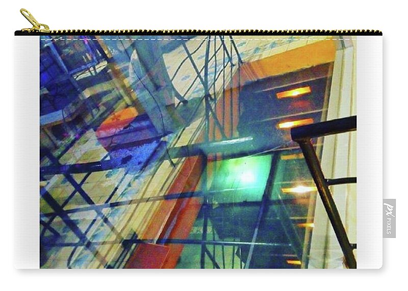 Exteriors Zip Pouch featuring the photograph Don't You See..?! Sometimes #shadows by Loly Lucious