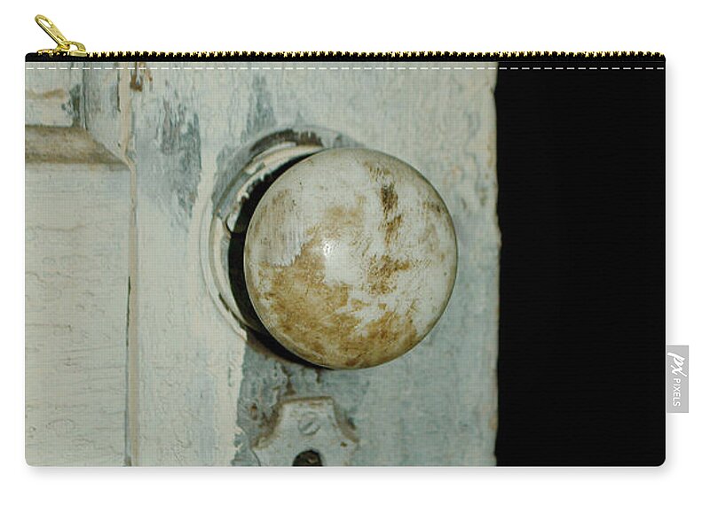 Door Carry-all Pouch featuring the photograph Door is Open by Troy Stapek