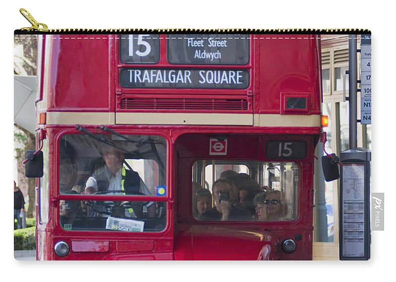 2011 Zip Pouch featuring the photograph Double decker by Andrew Michael