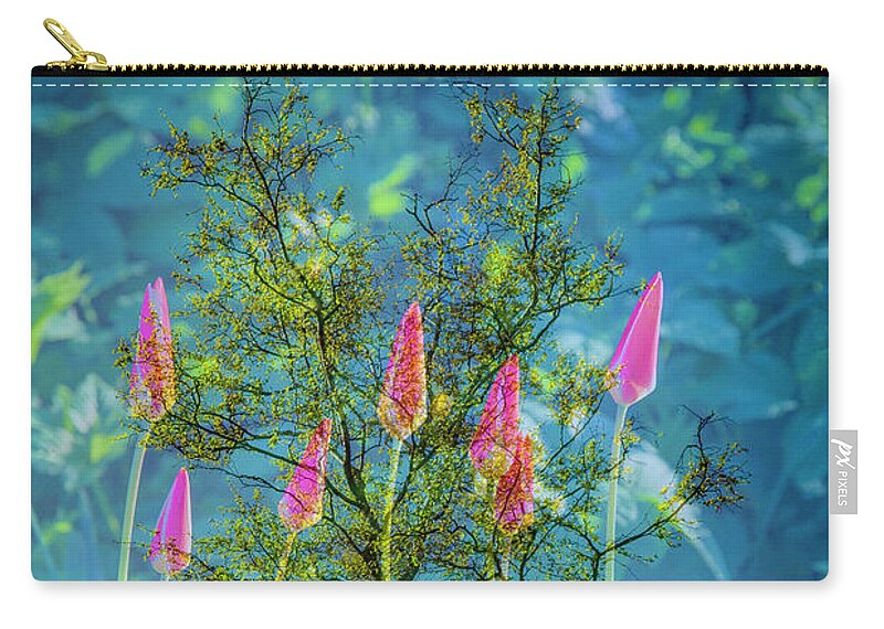Haastrecht Zip Pouch featuring the photograph Close Encounters-2 by Casper Cammeraat
