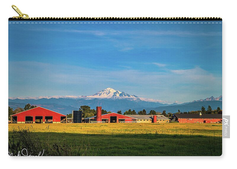 Farm Carry-all Pouch featuring the photograph Down on the Farm by Mark Joseph