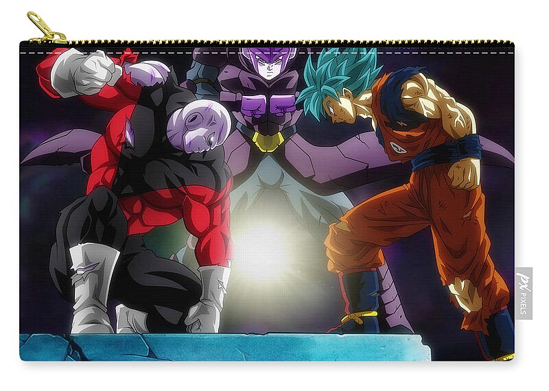 Dragon Ball Super - Goku, Hit, Jiren Carry-all Pouch by Babbal Kumar - Fine  Art America