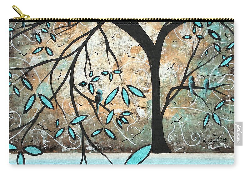 Wall Carry-all Pouch featuring the painting Dream State I by MADART by Megan Duncanson