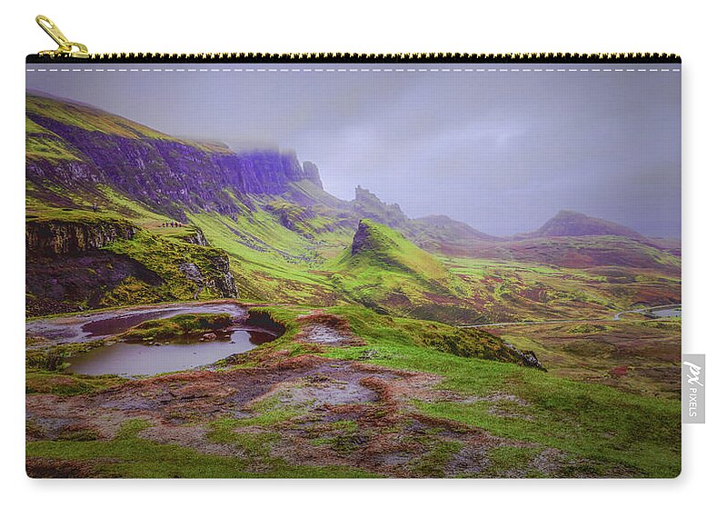 Landscape Zip Pouch featuring the photograph Dreams #g8 by Leif Sohlman