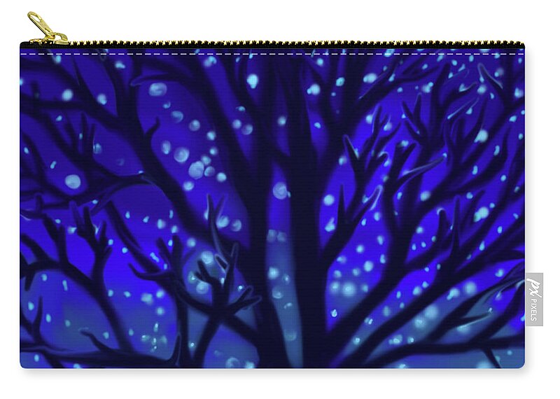 Needham Zip Pouch featuring the painting Dreams Of Needham by Jean Pacheco Ravinski