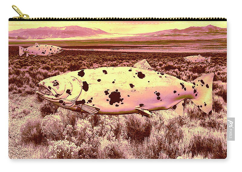 Drought Zip Pouch featuring the photograph Drought by Dominic Piperata