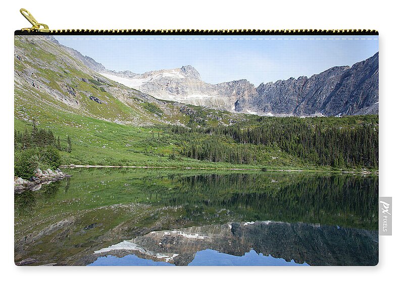 Nature Zip Pouch featuring the photograph Duality by Ramunas Bruzas