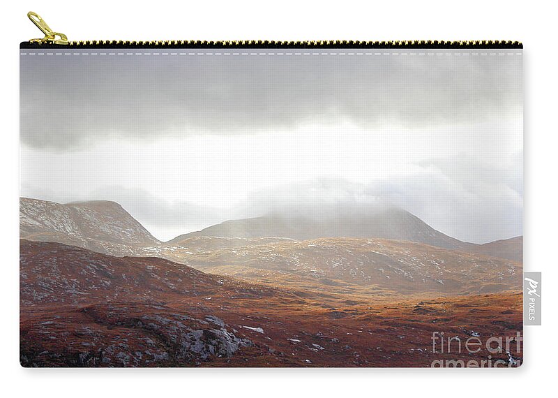 Dunlewey Zip Pouch featuring the photograph Dunlewy Poisoned Glen Donegal Ireland by Eddie Barron
