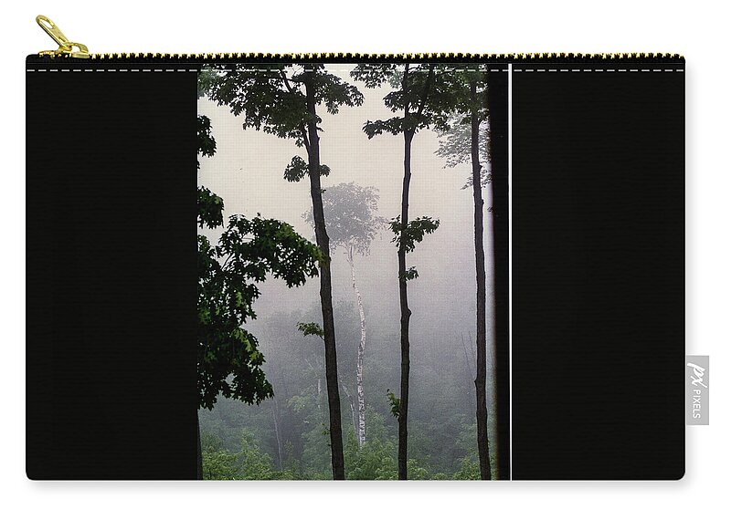  Zip Pouch featuring the photograph Early Morning Mist by Rick Redman