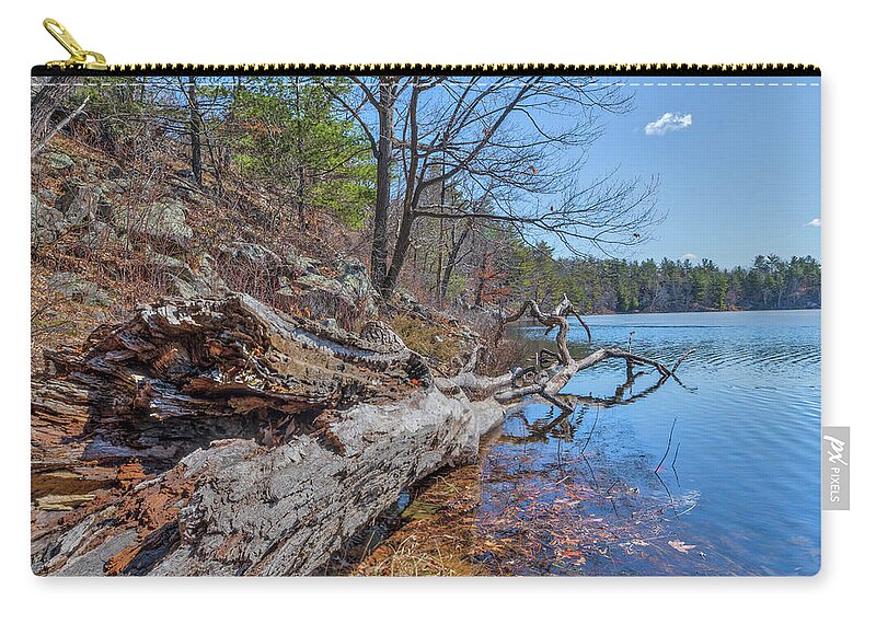 Landscape Zip Pouch featuring the photograph Early spring... by Ian Sempowski