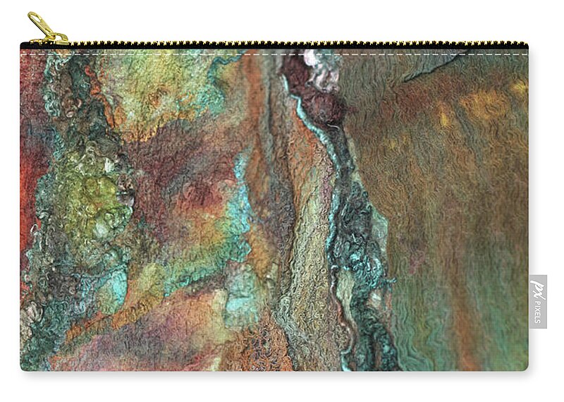 Russian Artists New Wave Carry-all Pouch featuring the photograph Earth of India by Marina Shkolnik