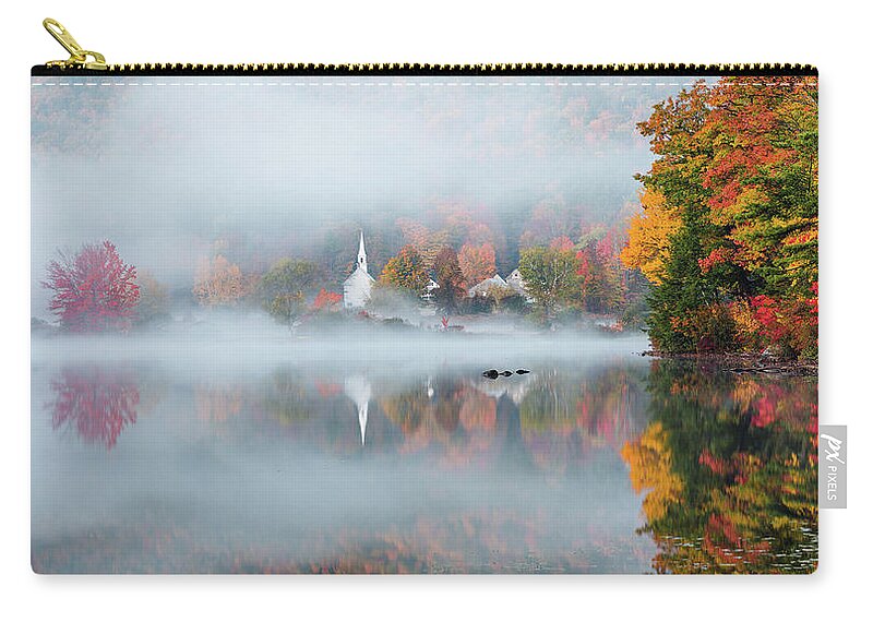 Crystal Lake Zip Pouch featuring the photograph Eaton, NH by Robert Clifford