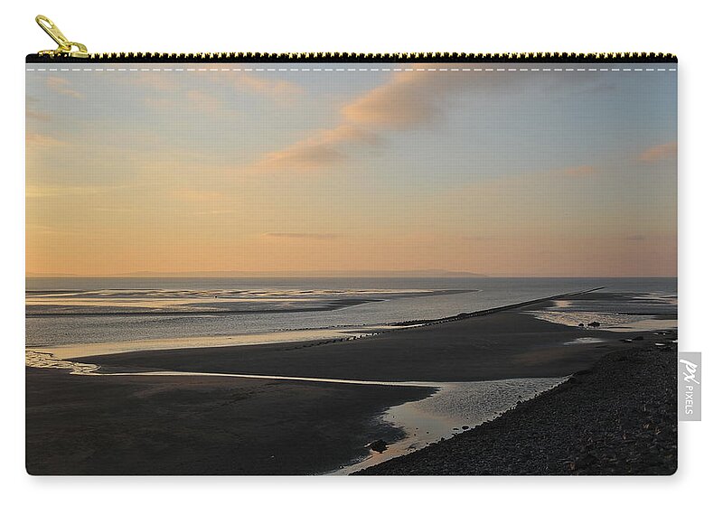 Beach Zip Pouch featuring the photograph Echo by Harry Robertson