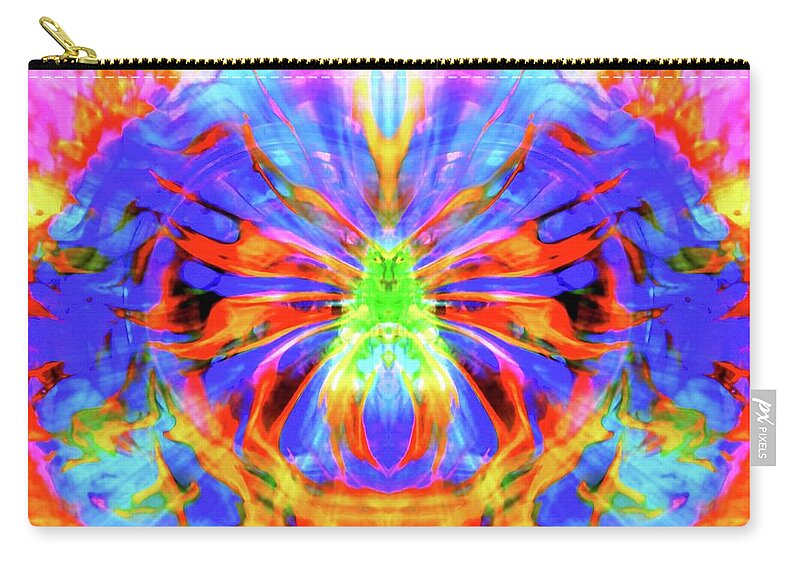 Egyptian Zip Pouch featuring the photograph Egyptian Scarab Energies by Tim G Ross