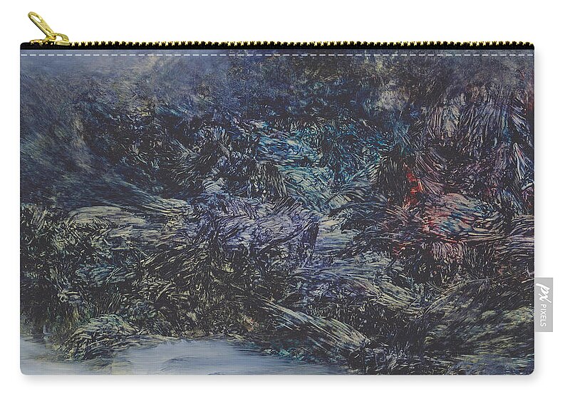 Elemental Carry-all Pouch featuring the painting Elemental 59 by David Ladmore