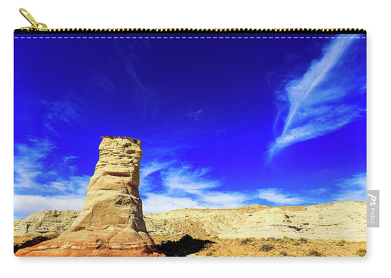 Arizona Zip Pouch featuring the photograph Elephant Feet Sandstone IV by Raul Rodriguez
