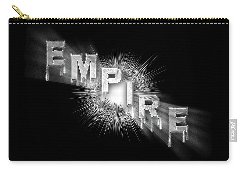 Empire Carry-all Pouch featuring the digital art Empire - The Rule Of Power by Rolando Burbon