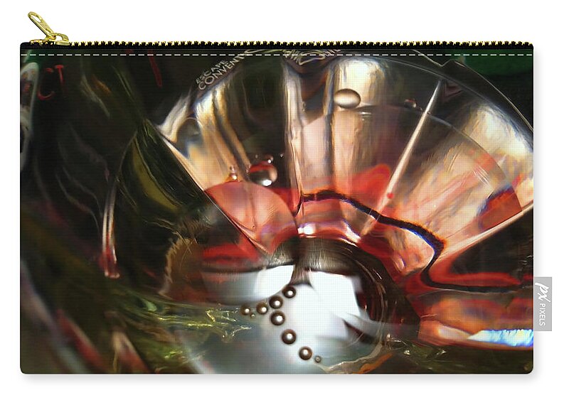Water Zip Pouch featuring the photograph Escape Convention by Donna Blackhall