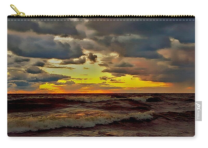 Sunset Carry-all Pouch featuring the photograph Essence by Dani McEvoy