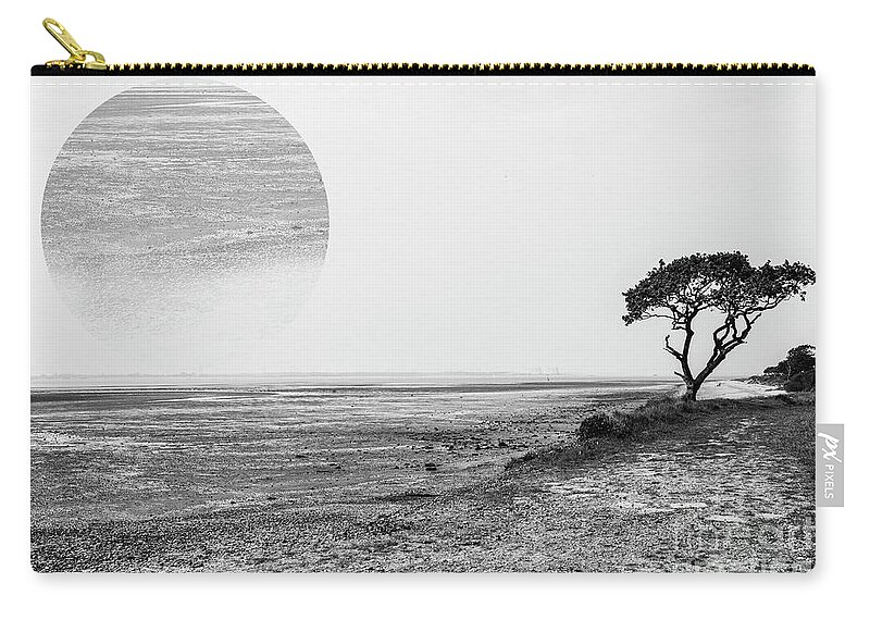 Seascape Zip Pouch featuring the photograph Estuary by Roger Lighterness