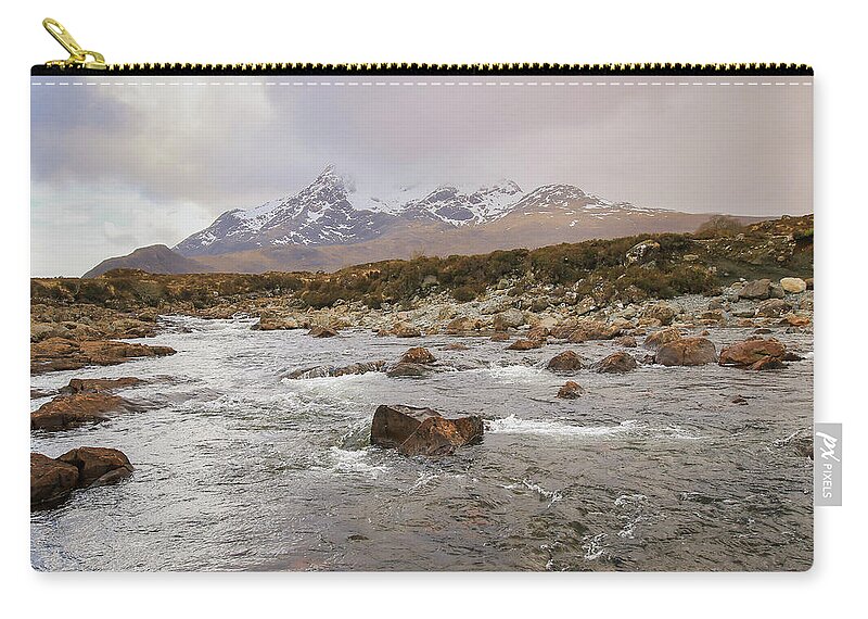 River Sligachan Carry-all Pouch featuring the photograph Eternal Beauty by Holly Ross
