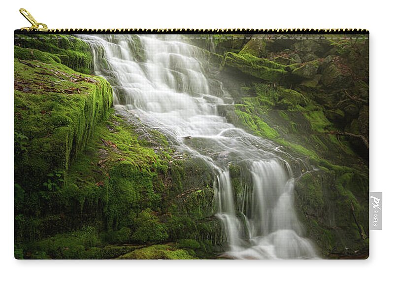 Tunxis Zip Pouch featuring the photograph Ethereal Morning by Bill Wakeley