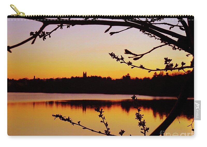 Evening Zip Pouch featuring the photograph Evening Calm by Beth Myer Photography