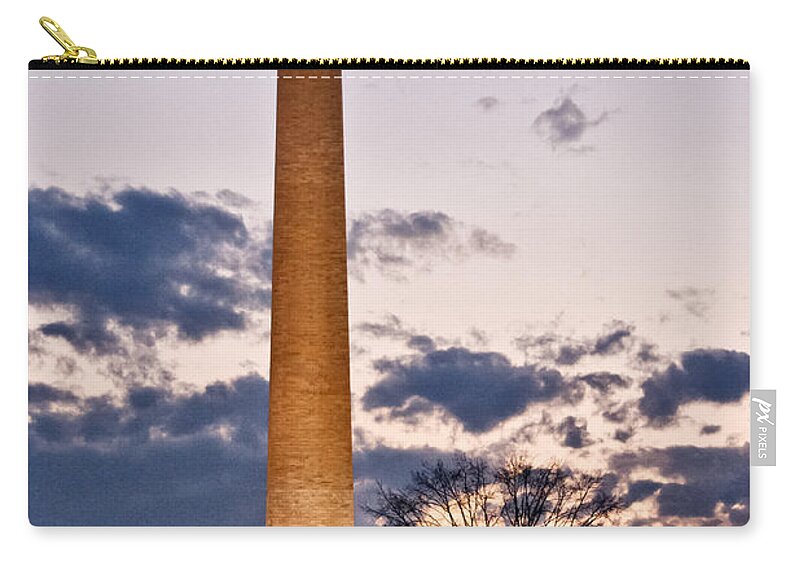 Monument Carry-all Pouch featuring the photograph Evening Inspiration by Christopher Holmes