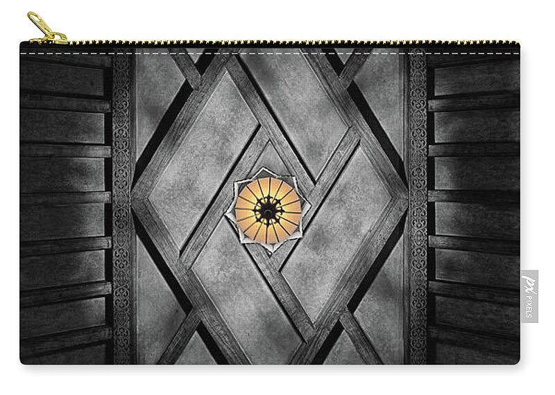 Atlanta Carry-all Pouch featuring the photograph Fabulous Fox Theater Atlanta Ceiling Detail by Doug Sturgess