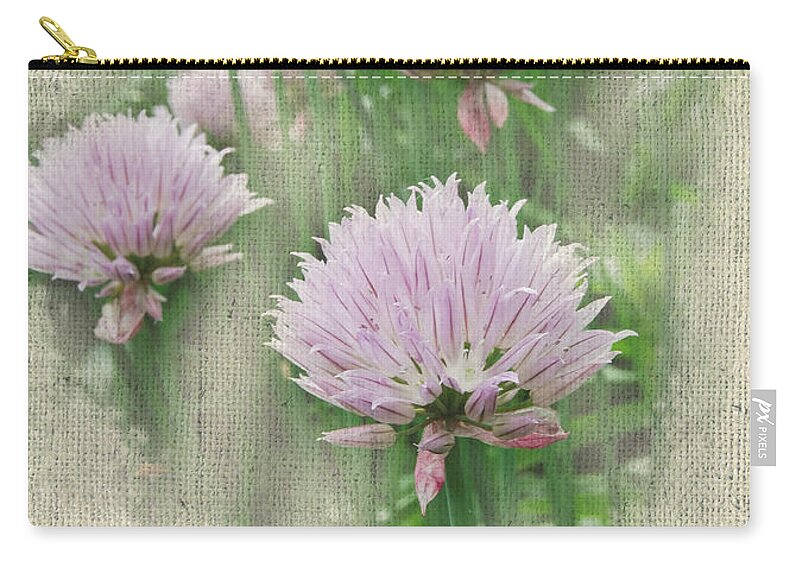 Floral Zip Pouch featuring the photograph Faded Floral 11 by Michael Peychich