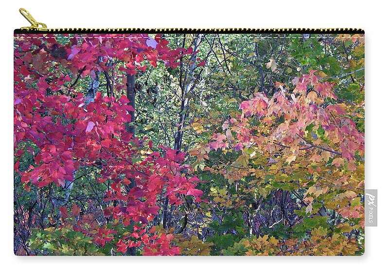 Landscape Zip Pouch featuring the photograph Fall 2016 2 by George Ramos