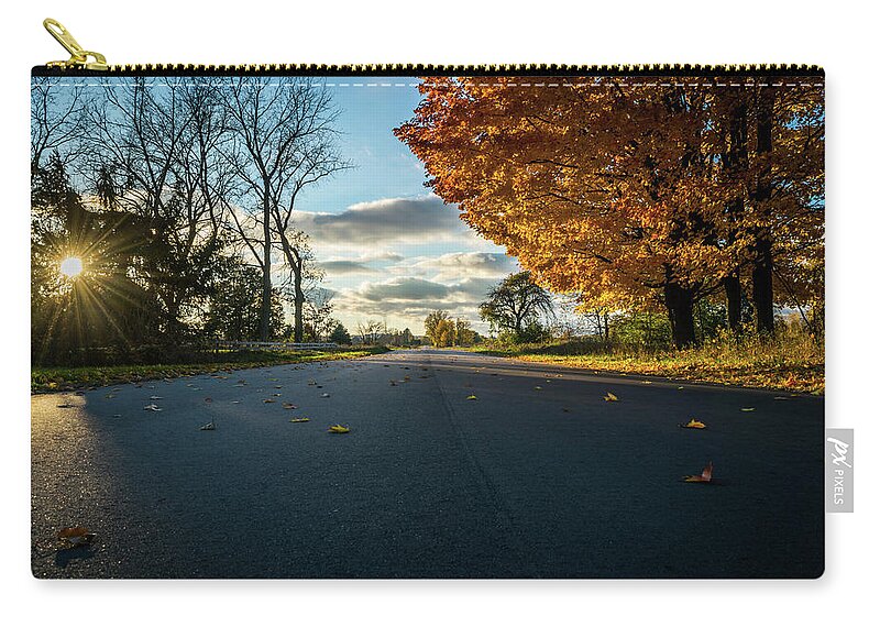 Fall Carry-all Pouch featuring the photograph Fall Day by Lester Plank