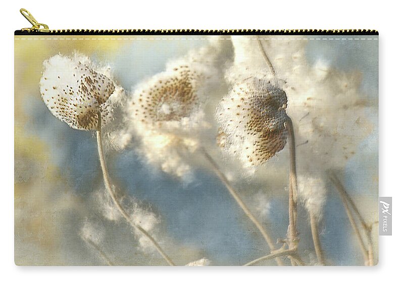 Fall Zip Pouch featuring the photograph Fall seeds by Jeff Burgess