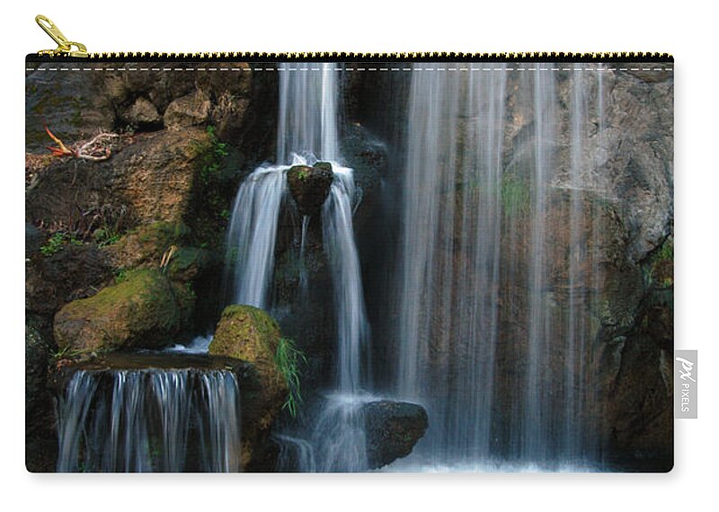 Clay Zip Pouch featuring the photograph Falling For You by Clayton Bruster