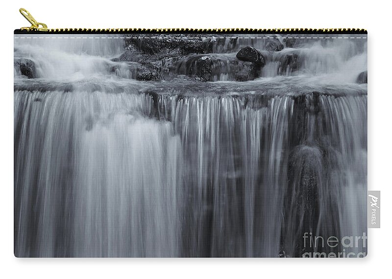 Falls Zip Pouch featuring the photograph Falls by Rachel Cohen