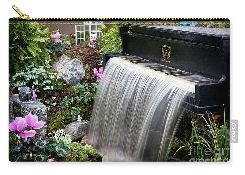 Piano Zip Pouch featuring the photograph Fantasy by Nicki McManus