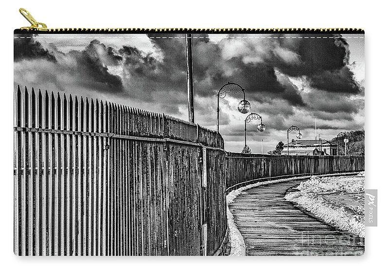 Clouds Zip Pouch featuring the photograph February 2017 by William Norton