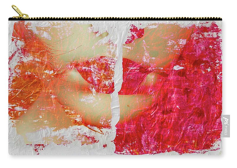 Woman Carry-all Pouch featuring the photograph Feeling splitted by Gabi Hampe