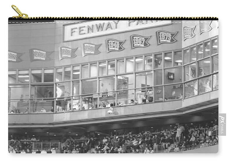 Fenway Park Zip Pouch featuring the photograph Fenway Park by Lauri Novak