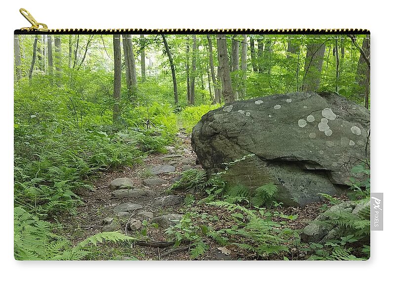 Path Zip Pouch featuring the photograph Find Your Path by Vic Ritchey