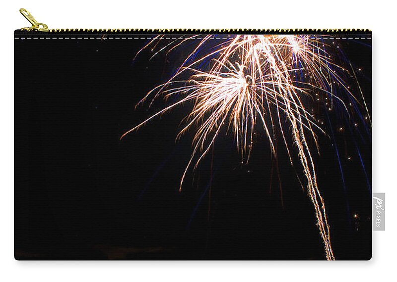 Fireworks Zip Pouch featuring the photograph Fireworks  by James BO Insogna