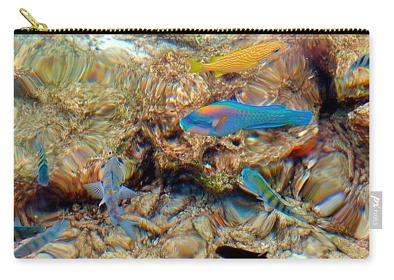 Fish Zip Pouch featuring the photograph Fish by Betty Buller Whitehead