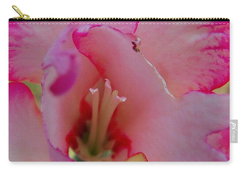 Flower Zip Pouch featuring the photograph Flora by Carl Moore