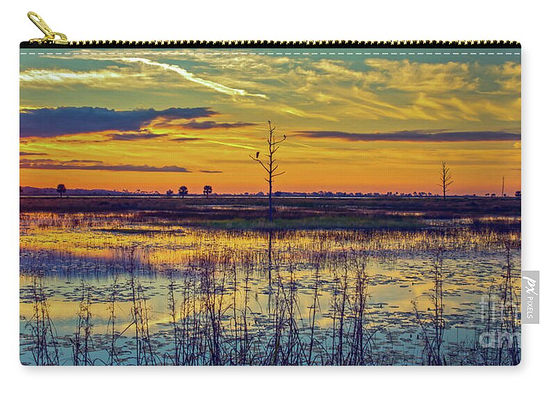 Bird Carry-all Pouch featuring the photograph Florida Nature Paradise by DB Hayes
